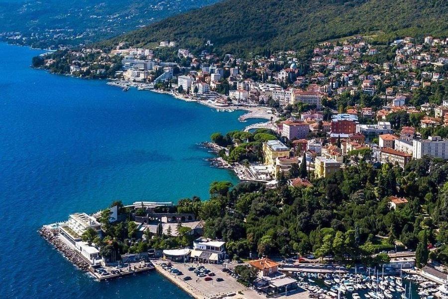 Villa Adriatic, Apartment Enio With Swimming Pool, Panoramic Sew View, Free Parking Icici Bagian luar foto