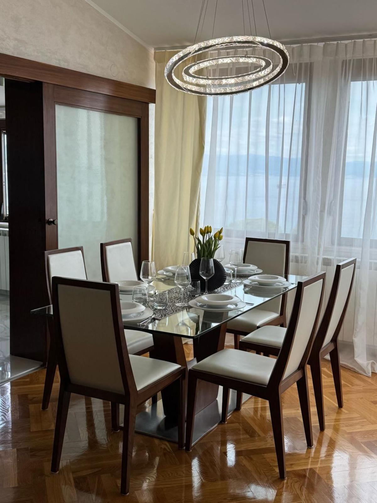 Villa Adriatic, Apartment Enio With Swimming Pool, Panoramic Sew View, Free Parking Icici Bagian luar foto